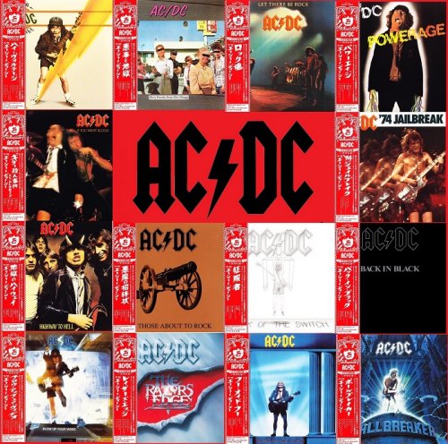 AC/DC - Complete Vinyl Replica Series [20 mini LPs] (2007-2008)