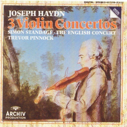 Simon Standage, Trevor Pinnock - Haydn - 3 Violin Concertos / Salomon - Violin Romance (1989)