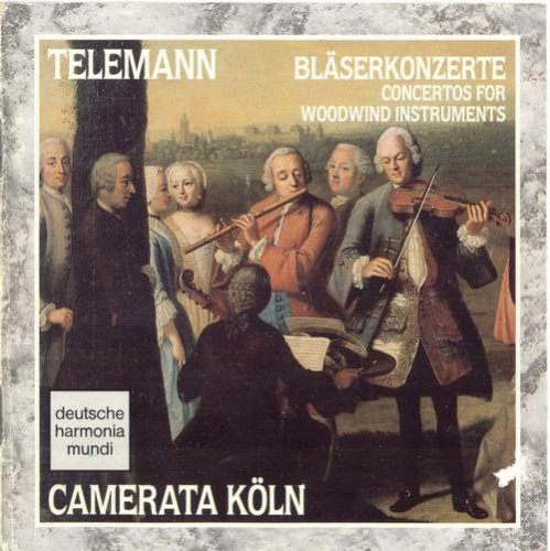 Camerata Koln - Telemann - Blaserkonzerte Concertos For Woodwind Instruments, Vol.1 (1991)