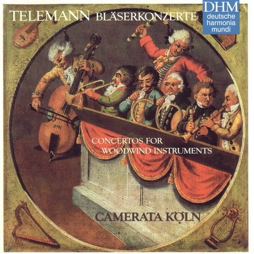Camerata Koln - Telemann - Blaserkonzerte Concertos For Woodwind Instruments, Vol.2 (1996)