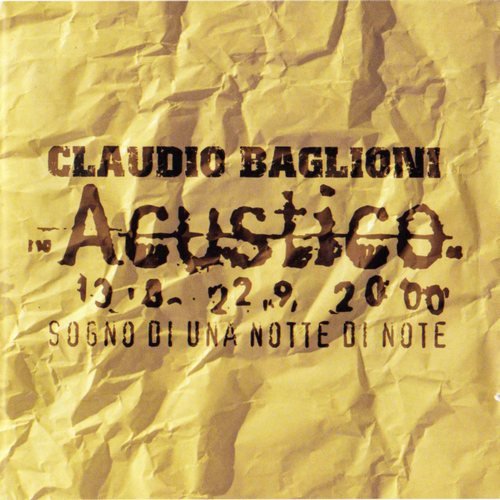 Claudio Baglioni - Acustico (2000)