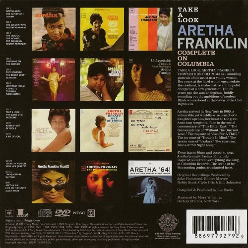 Aretha Franklin - Complete On Columbia : Take A Look (11 CD Deluxe Box Set) 2011