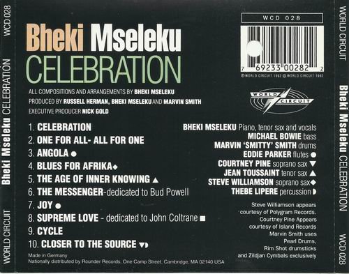 Bheki Mseleku - Celebration (1992)