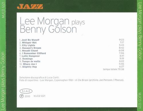 Lee Morgan - Plays Benny Golson (2010)  Flac