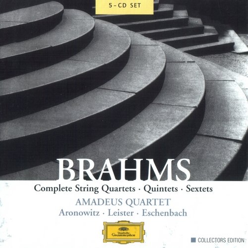 Amadeus Quartet - Brahms - Complete String Quartets, Quintets, Sextets (5CD) (1998)