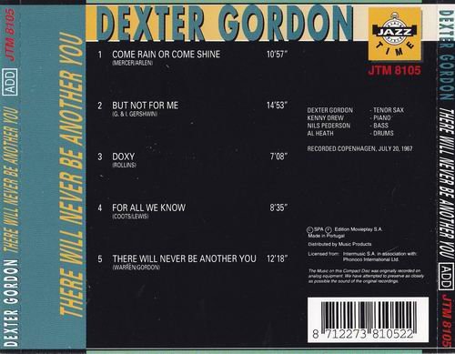 Dexter Gordon - There Will Never Be Another You (1967)