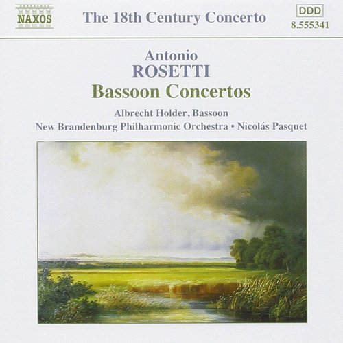 Albrecht Holder, New Branderburg Philharmonic Orchestra, Nicolás Pasquet - Rosetti: Bassoon concertos (2003)