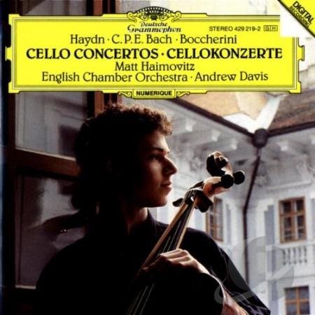 Matt Haimovitz, English Chamber Orchestra, Andrew Davis - Haydn, C.P.E.Bach, Boccherini - Cello Concertos - Cello Concertos (1990)