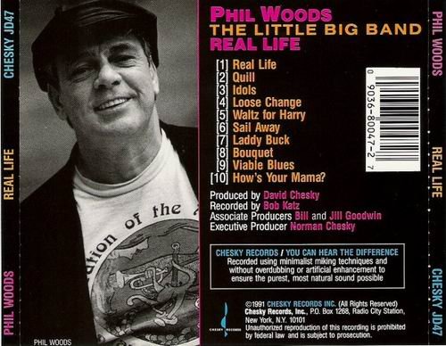 Phil Woods' Little Big Band - Real Life (1991) Flac