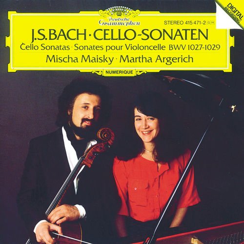 Misha Maisky & Martha Argerich - Bach - Sonaten fuer Viola da Gamba und Cembalo (1985) CD-Rip