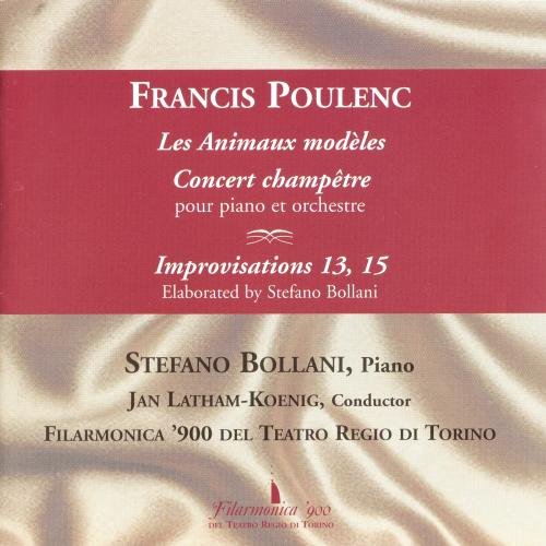 Stefano Bollani & Jan Latham-Koenig - Poulenc: Les Animaux modeles, Concert champetre, Improvisations 13 & 15 (2007)