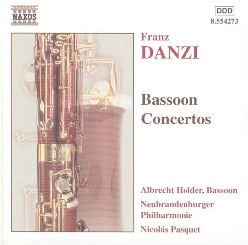 Albrecht Holder, Nicolás Pasquet - Danzi – Bassoon concertos (1999)