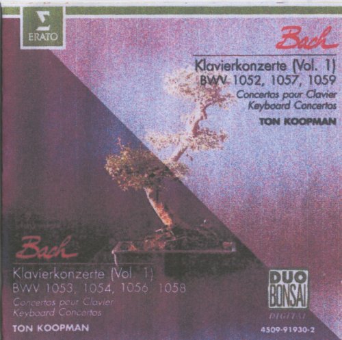 Ton Koopman, Amsterdam Baroque Orchestra - J.S. Bach - Keyboard Concertos, Vol. 1 (1990)