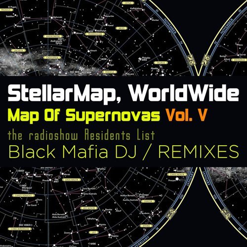 Stellar Map WorldWide - Map Of Supernovas Vol. 5 (2016)