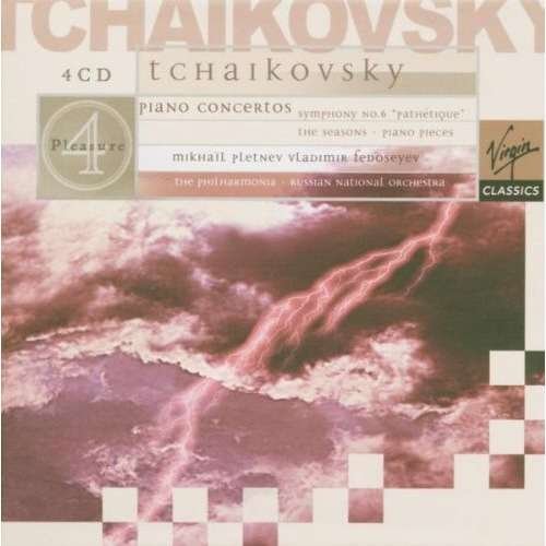 Mikhail Pletnev, Vladimir Fedoseev - Tchaikovsky - Piano Concertos (4CD BoxSet) (1994)