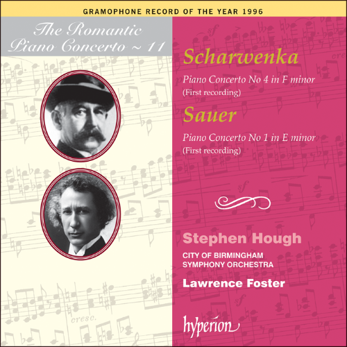 Stephen Hough, City of Birmingham Symphony Orchestra, Lawrence Foster - Scharwenka / Sauer - Piano Concertos  (1995)