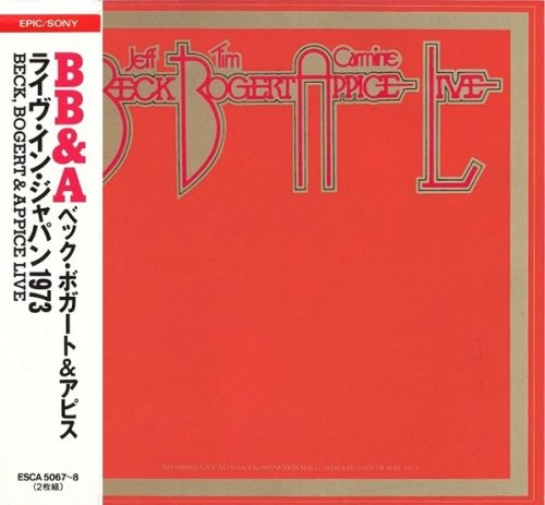 Beck, Bogert & Appice - Live In Japan (1973) [1989] CD-Rip