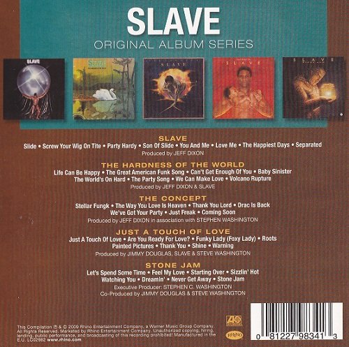 Slave - Original Album Series (Box Set 5 Cd) (2009)