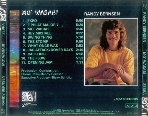 Randy Bernsen - Mo' Wasabi (1986)