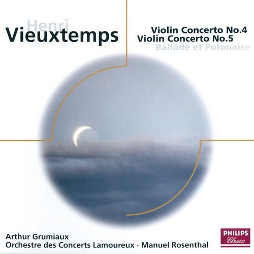 Arthur Grumiaux - Henri Vieuxtemps - Violin Concertos 4 & 5 / Ballade et Polonaise (2011)