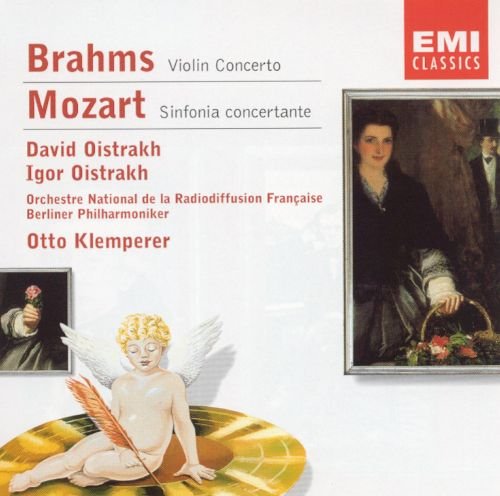 David Oistrakh, Igor Oistrakh, Otto Klemperer - Brahms - Violin Concerto, Mozart - Sinfonia Concertante (2001)