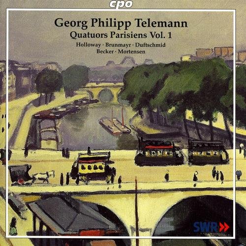 Holloway, Brunmayr, Duftschmid, Becker, Mortensen - Telemann - Quatuors Parisiens Vol. 1 (2009)