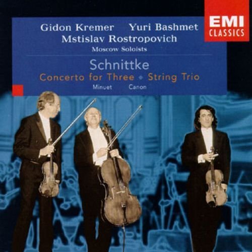 Kremer, Bashmet, Rostropovich - Schnittke - String Trio, Concerto for three (1995)
