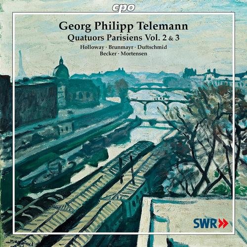 Holloway, Brunmayr, Duftschmid, Becker, Mortensen - Telemann - Quatuors Parisiens Vol. 2 & 3 (2011)