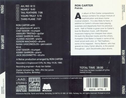 Ron Carter - Patrao (1981)