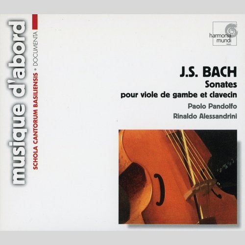 Paolo Pandolfo, Rinaldo Alessandrini - J.S.Bach - Sonates Pour Viole De Gambe Et Clavecin (2002)