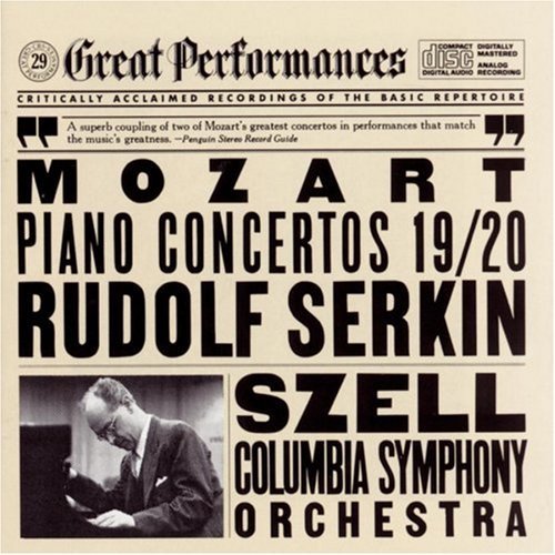 Rudolf Serkin, Columbia Symphony Orchestra, George Szell - Mozart - Piano Concertos Nos. 19 & 20 (1990)