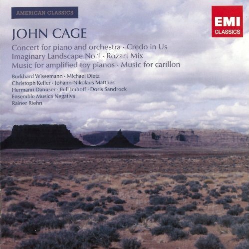 Hermann Danuser, Ensemble Musica Negativa, Rainer Riehn - John Cage - Piano Concerto / Credo in Us / Imaginary Landscape No.1 / Rozart Mix (2008)