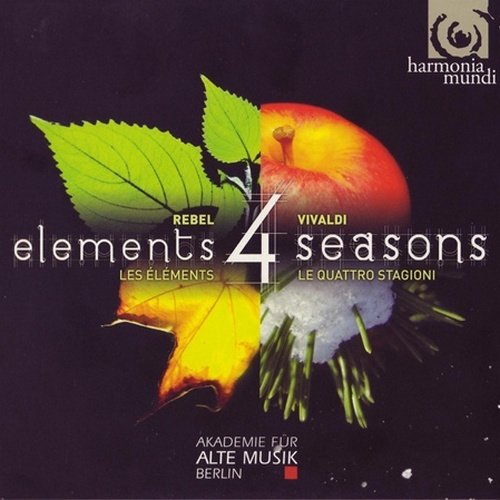 Midori Seiler, Akademie für Alte Musik Berlin - Rebel - Les Elements / Vivaldi - Le quattro stagioni (2010)