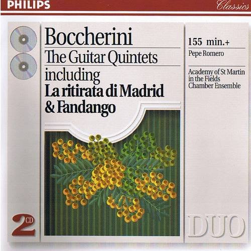 Pepe Romero - Boccherini - Quintetos para guitarra (2CD) (1993)