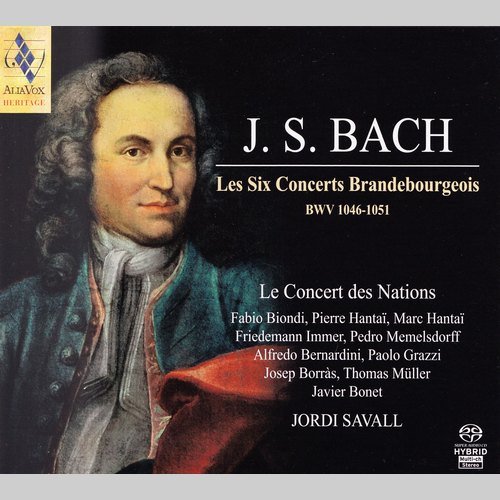 Jordi Savall, Le Concert des Nations - J.S. Bach - Les Six Concerts Brandebourgeois BWV 1046-1051 (2010) Lossless