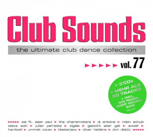 VA - Club Sounds Vol. 77 [3CD Box-Set] (2016) Lossless / 320
