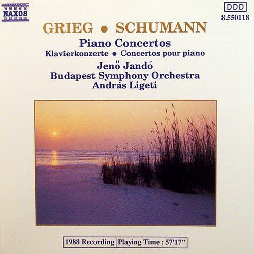 Jenő Jandó, András Ligeti, Budapest Symphony Orchestra - Grieg, Schumann - Piano Concertos (1988)