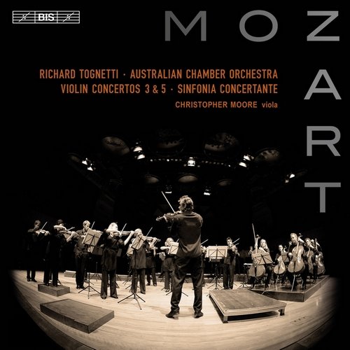 Richard Tognetti, Christopher Moore, Australian Chamber Orchestra - Mozart - Violin Concertos Nos. 3 & 5 / Sinfonia Concertante (2010)