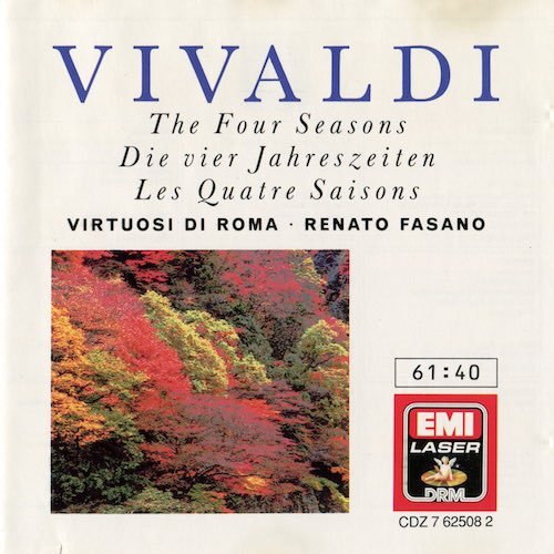 Virtuosi di Roma, Renato Fasano - Vivaldi - Le quattro stagioni & Concertos (1988)