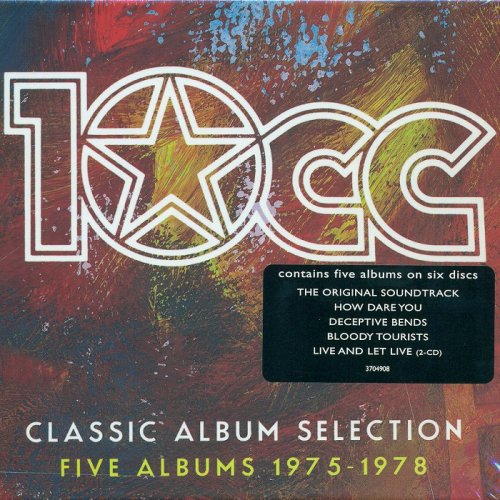 10CC - Classic Album Selection: Five Albums 1975-1978 [6CD Box Set] (2012)