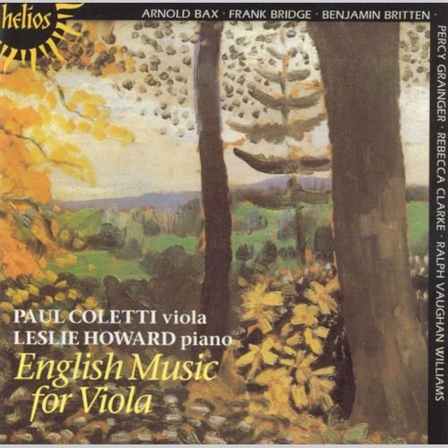 Paul Coletti, Leslie Howard - English Music for Viola (2001)