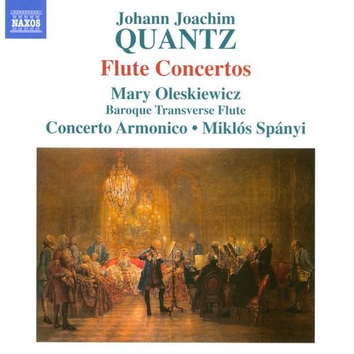 Mary Oleskiewicz, Concerto Armonico, Miklós Spányi - Johann Joachim Quantz - Flute Concertos (2013)