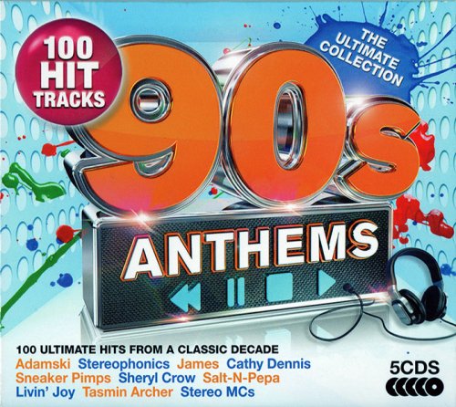 VA - 90s Anthems - The Ultimate Collection (5CD) (2013)
