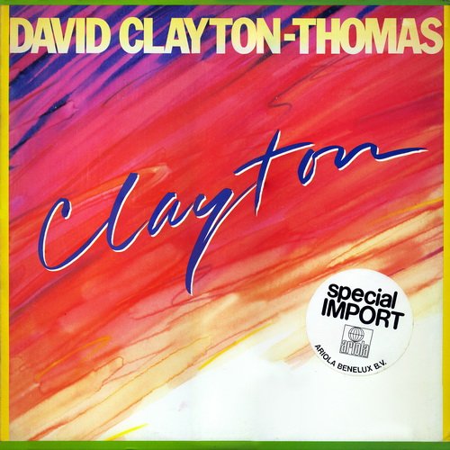 David Clayton-Thomas (ex. Blood Sweat & Tears) - Clayton (1978) [Vinyl]