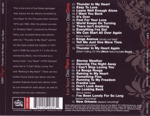 Leo Sayer - Live In 1975 Leo Sayer - Live In 1975