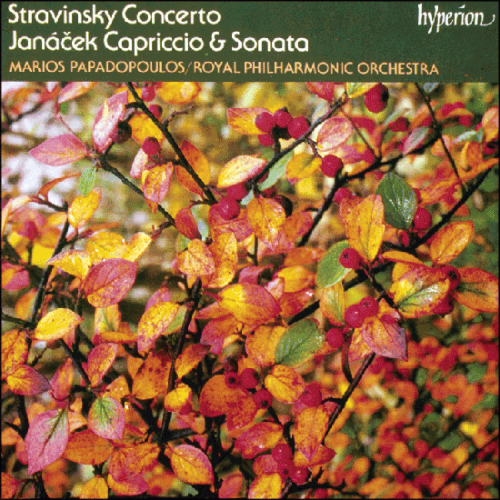 Marios Papadopoulos, Royal Philharmonic Orchestra - Stravinsky - Concerto / Janáček - Capriccio & Piano Sonata (1985)