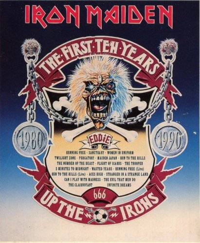 Iron Maiden - The First Ten Years (10 CD Single Box) (1990)
