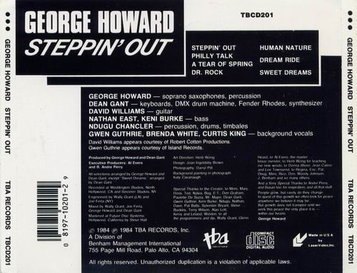George Howard - Steppin' Out (1984)