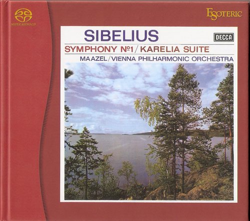 Lorin Maazel, Wiener Philharmoniker - Sibelius: Symphony No.1 / Karelia Suite, Op.11 (1964) [2009 SACD]