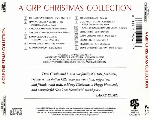 Various Artists - GRP Christmas Collection vol.1 (1988) Flac